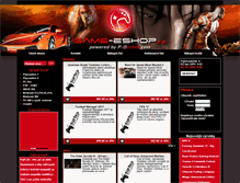 Tablet Screenshot of game-eshop.cz